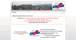 Desktop Screenshot of bsz-mb.berufsschulnetz.de